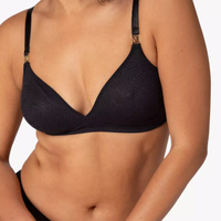 Nudea Non-Wired Bralette Black, RRP £42 | John Lewis