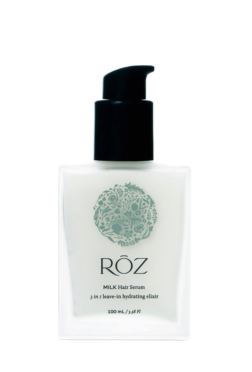 RŌZ Milk Hair Serum Leave-In Conditioner.