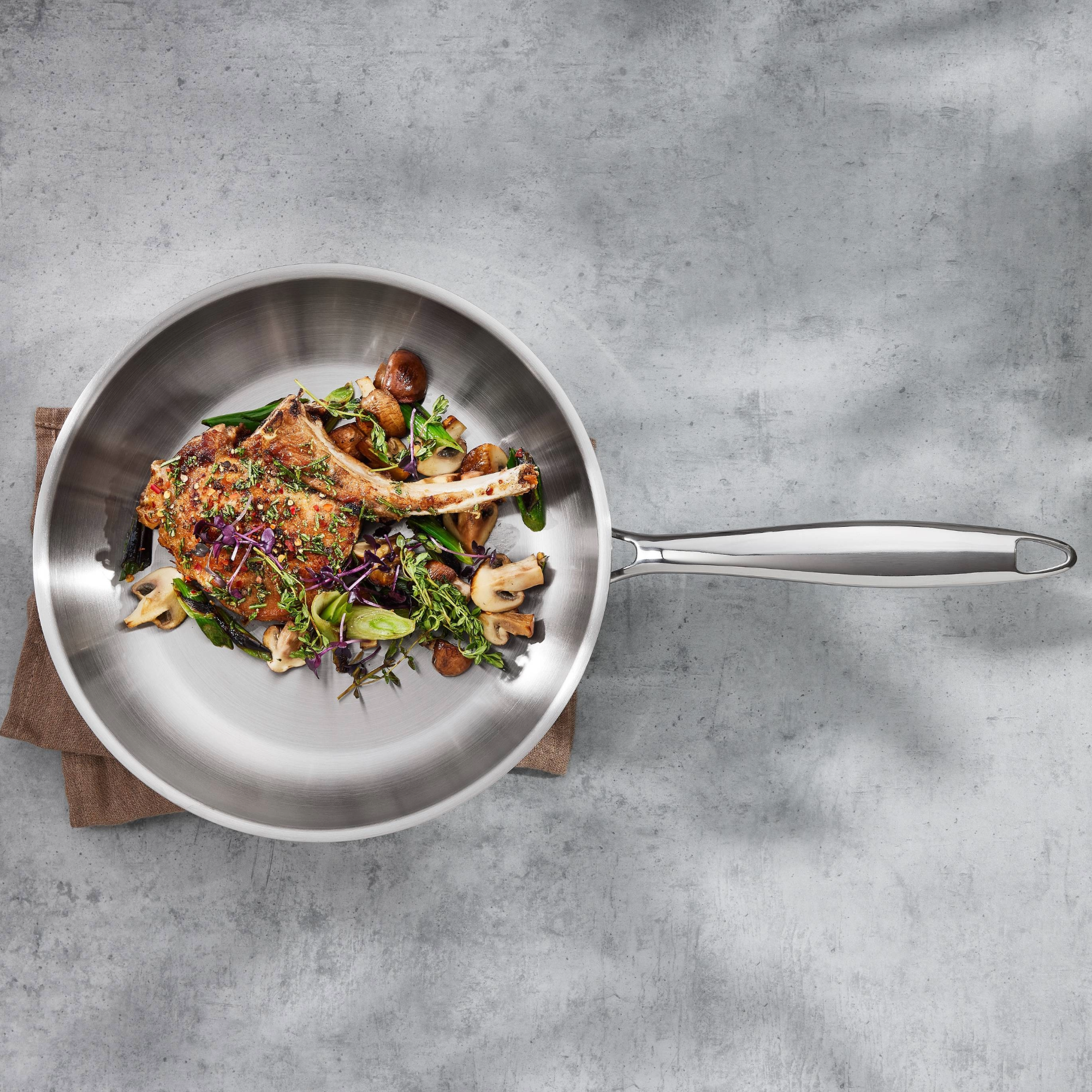 LIDL stainless steel pan collection