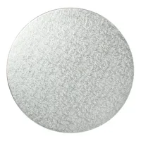 Silver Round Cake Drum 12 Inches - View at Hobbycraft