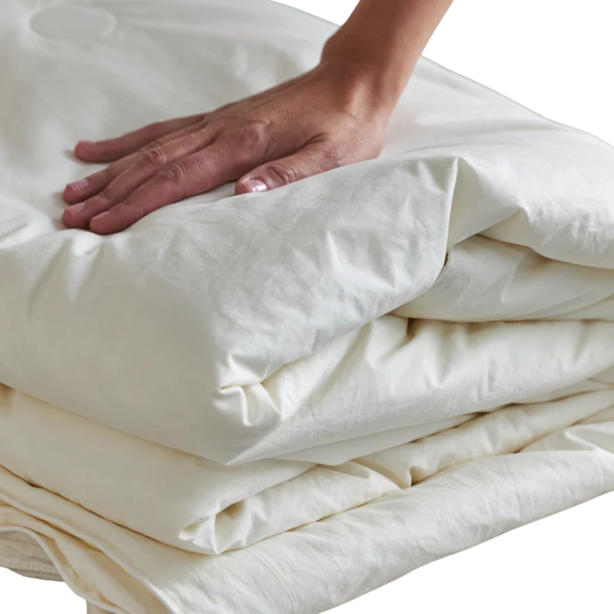 Avocado silk duvet insert