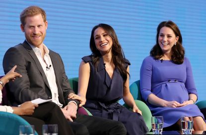 Prince Harry, Meghan Markle and Kate Catherine Duchess of Cambridge