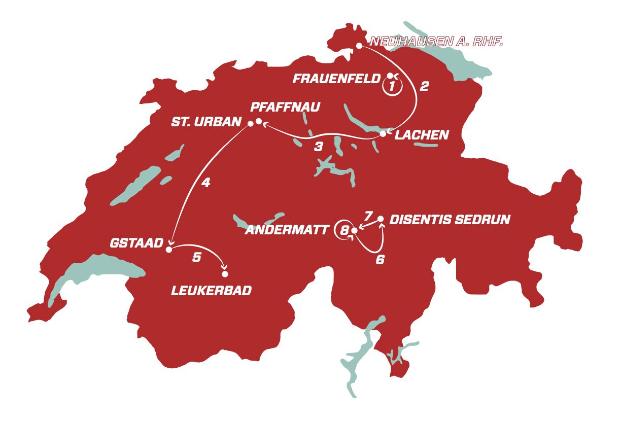 2021 route map