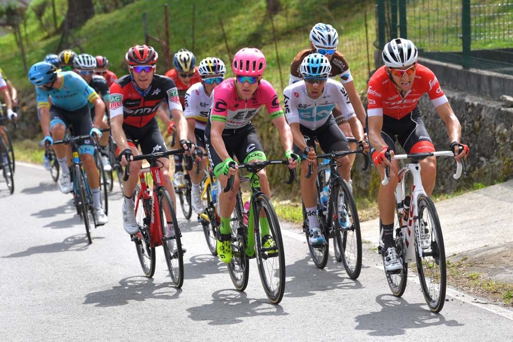 The main break on stage 15 of the Vuelta a Espana