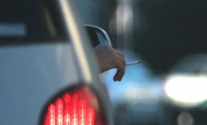 A driver in South Carolina who lights up a cigarette while there is a child in the car could face a $25 fine under a new law.