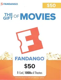 Fandango $50 Gift Card: was $50 now $40 @ Amazon