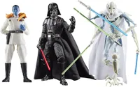 Star Wars The Black Series action figures | Darth Vader, General Grievous, Grand Admiral Thrawn | 6 inches each | $79.99$54.49 at Amazon (save $25.50)