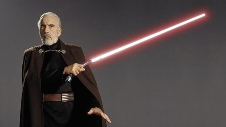 Count Dooku’s rapier saber