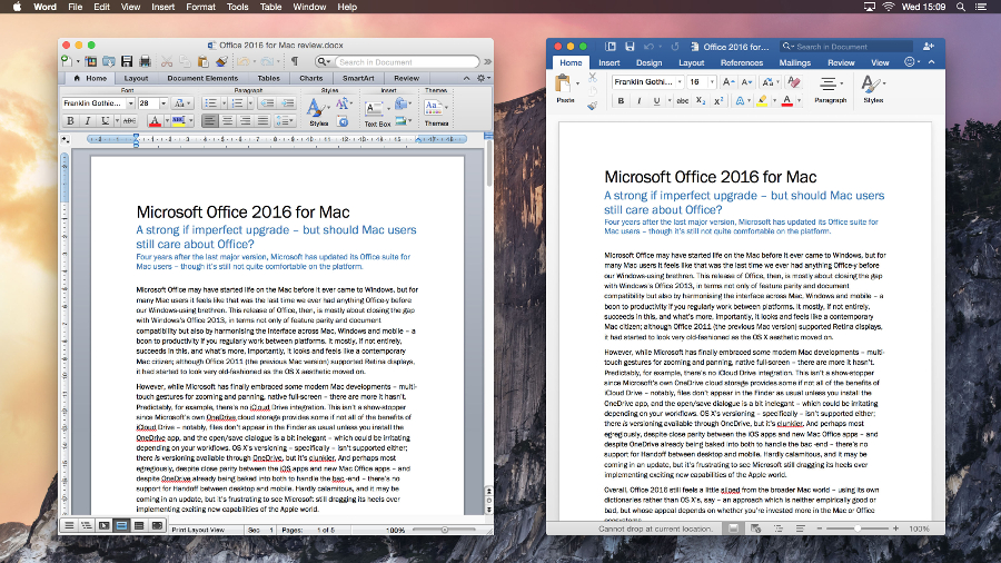 microsoft office 2016 for mac sierra conflict