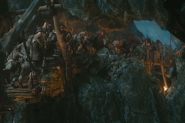Hobbits Droping Rocks The Hobbit: An Unexpected Journey: 50 Best Moments: Page 4 - Page 4 ...
