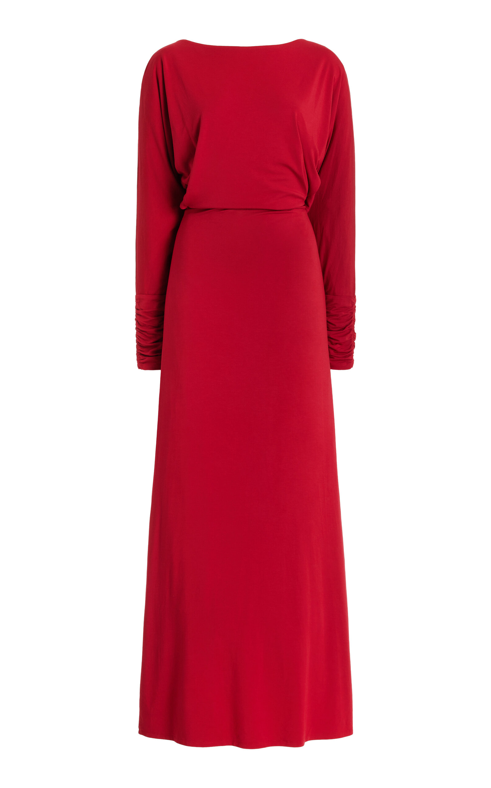 Sienna Draped Jersey Maxi Dress