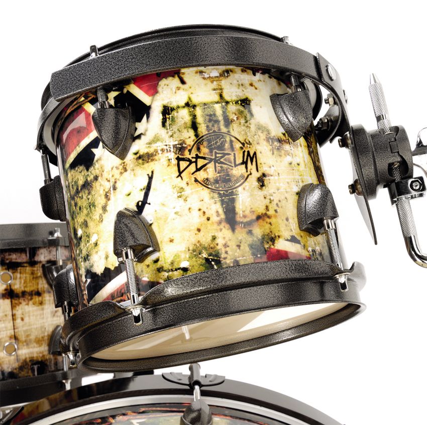 Rebel Rust is the name by which Smith christened the wrap, designed by him and ddrum's graphic artists