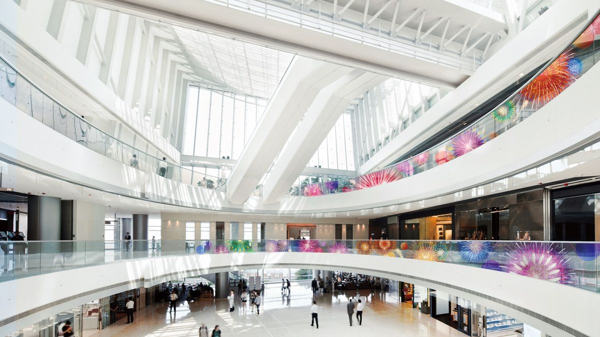 LG Transparent Color LED Film