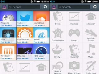 Firefox OS Marketplace app