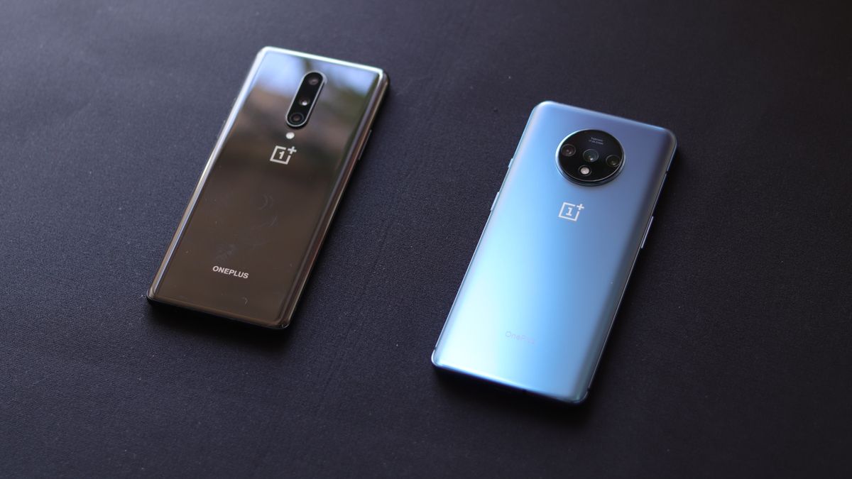 oneplus 7t vs iphone 8 plus