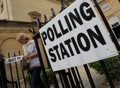 AV Alternative Vote referendum, election, polling station