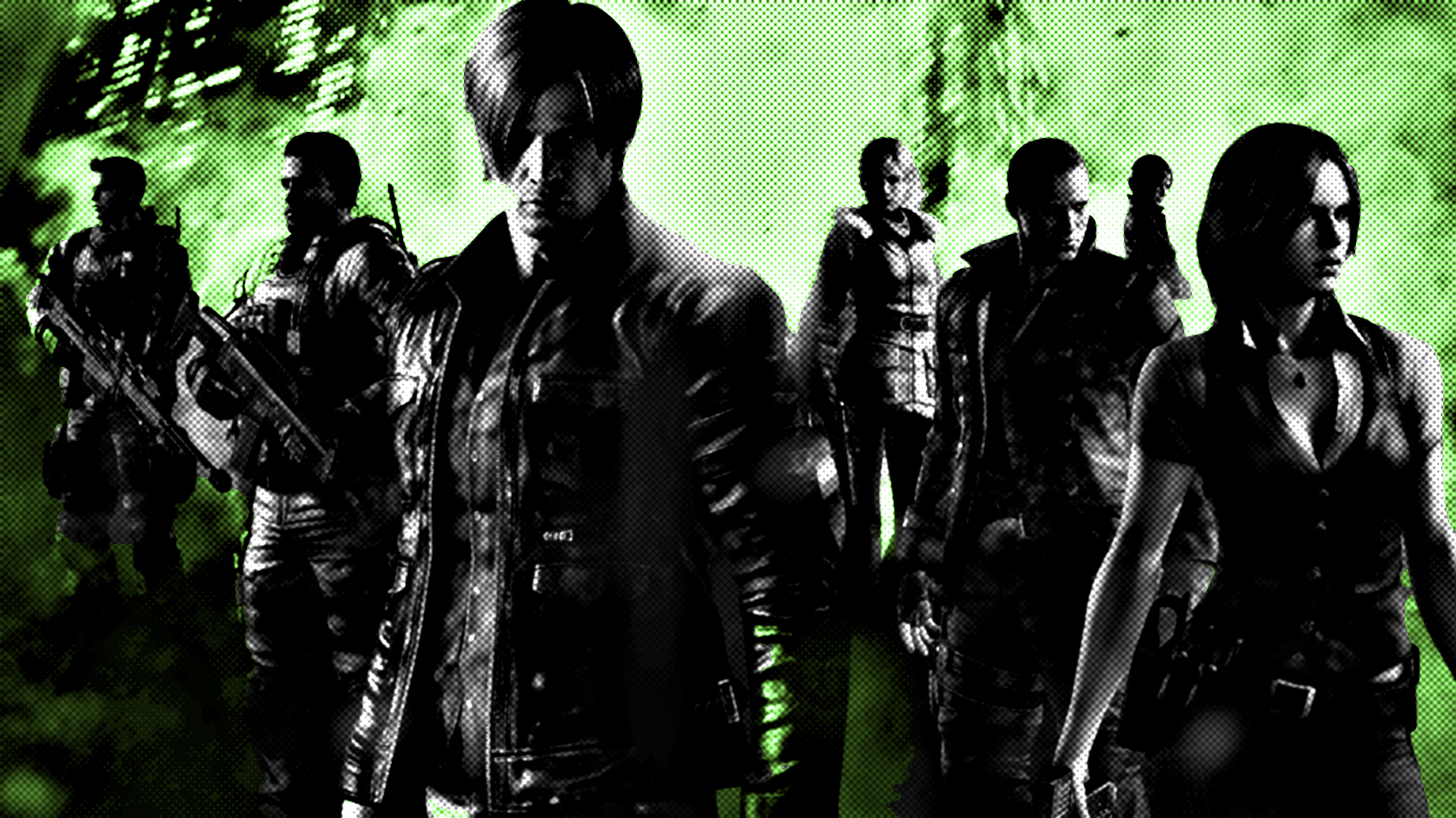 The cast of Resident Evil 6