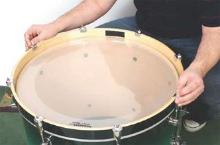 Bass drum tuning