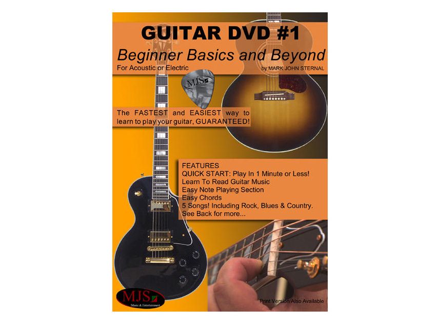 MJS Music to release Beginner Basics and Beyond guitar DVD | MusicRadar