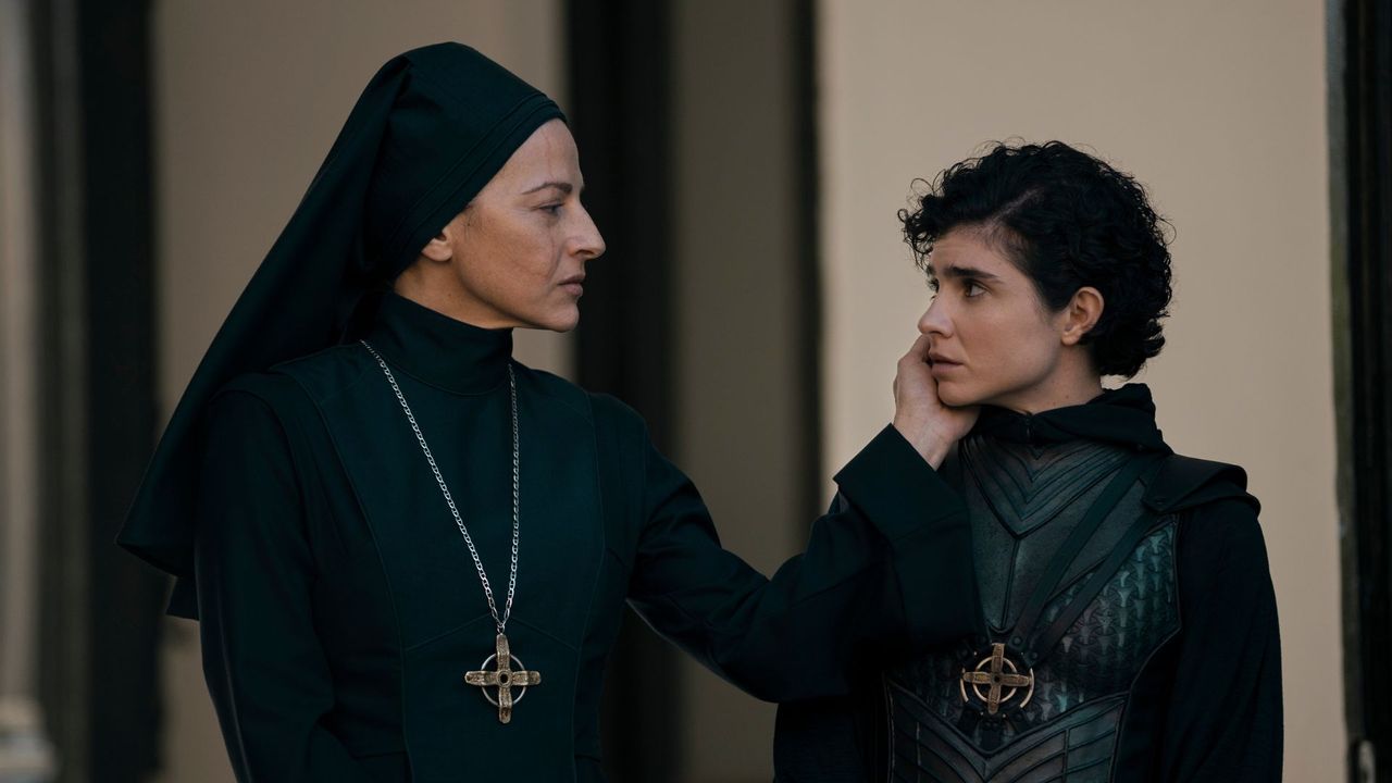 scene from warrior nun season 2 on netflix 