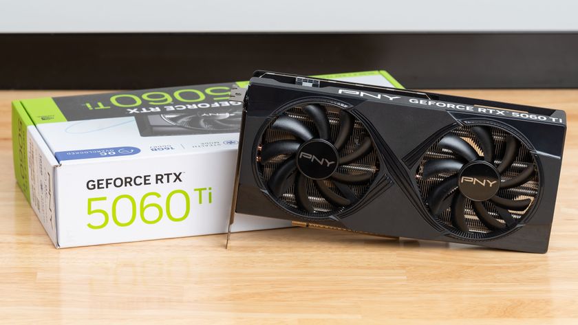 A GeForce RTX 5060 Ti graphics card
