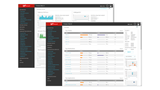 A screenshot of the WatchGuard Firebox M590 control dashboard