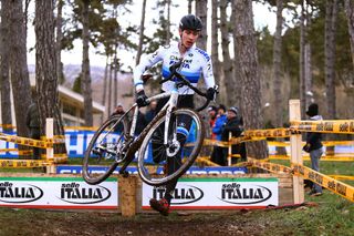 Toon Aerts started strong in Fiuggi before a fall knocked him out of the race