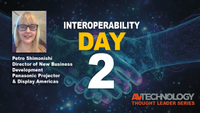 Petro Shimonishi, Director of New Business Development at Panasonic Projector & Display Americas