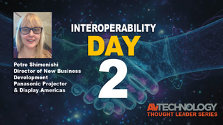 Petro Shimonishi, Director of New Business Development at Panasonic Projector & Display Americas