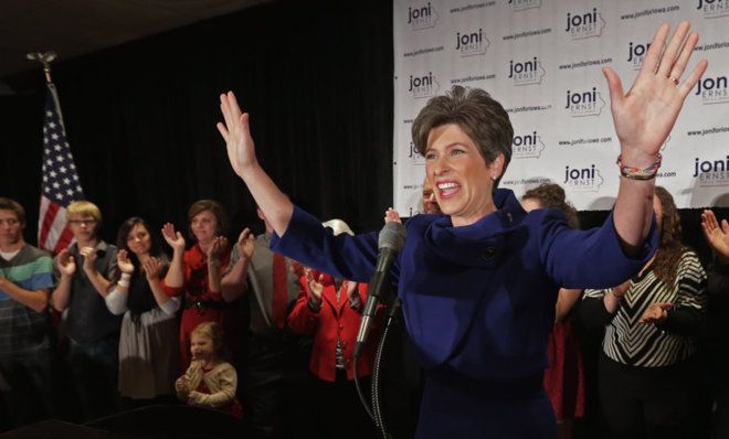 Joni Ernst victory speech