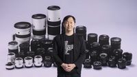 Fujifilm's Yuji Igarashi introducing the Focus on Glass event