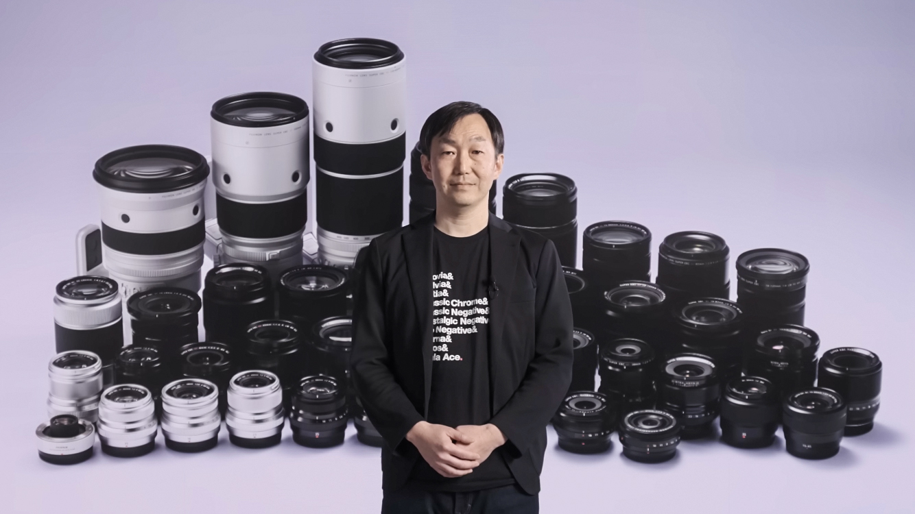 Fujifilm's Yuji Igarashi introducing the Focus on Glass event