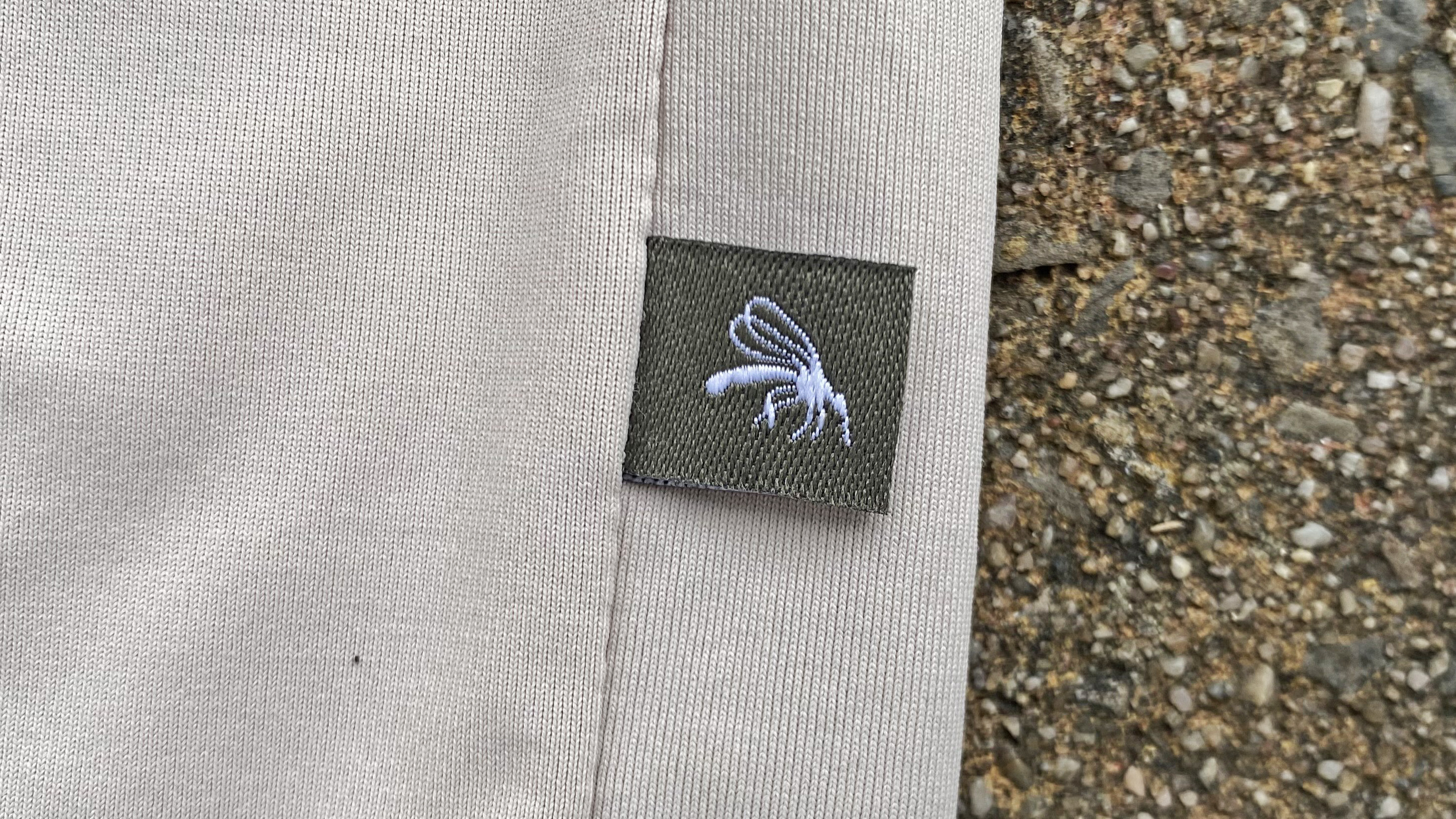 The Insect Shield logo on the Columbia Skien Valley Hoodie