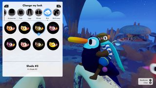 Flock screenshot showing exploration