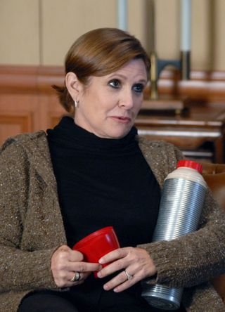 Carrie Fisher in 30 Rock.