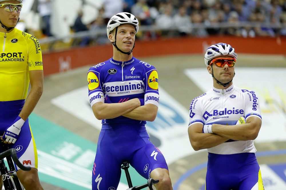 Iljo Keisse and Kenny De Ketele at the Gent Six Day