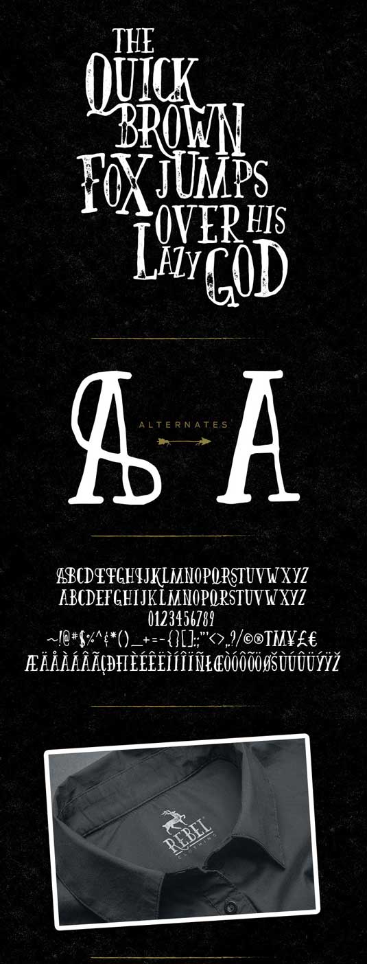 Free font: Firefly