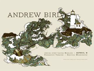 Gig Posters: Andrew Bird
