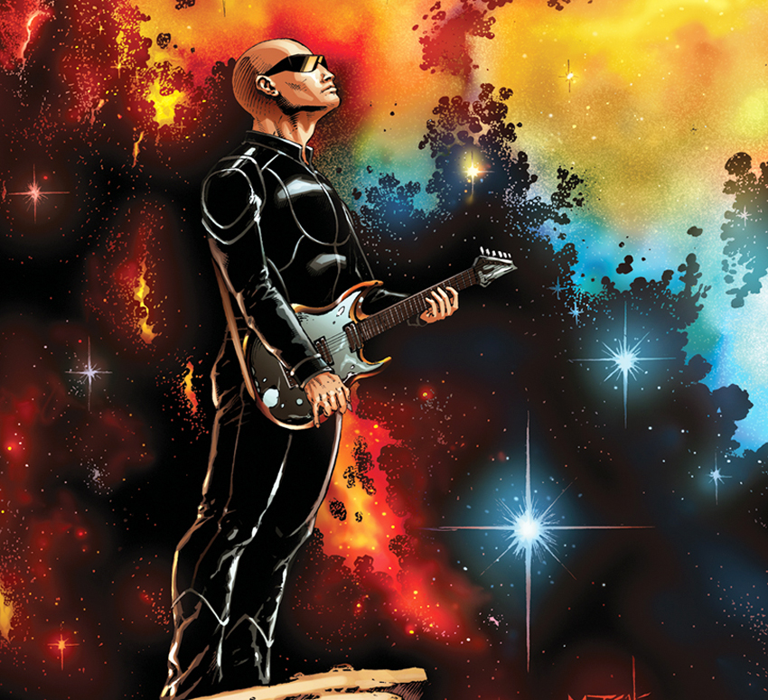 A close-up of The Extremist Eternal Descent cover