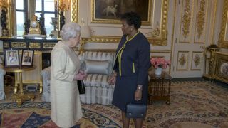 private audiences with the queen at buckingham palace