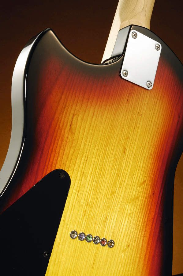 A Fender-like four-bolt neck join