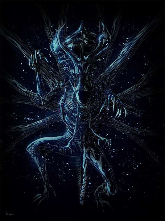 This is just one of many brilliant, detailed illustrations in designer Peter Gutierrez's portfolio