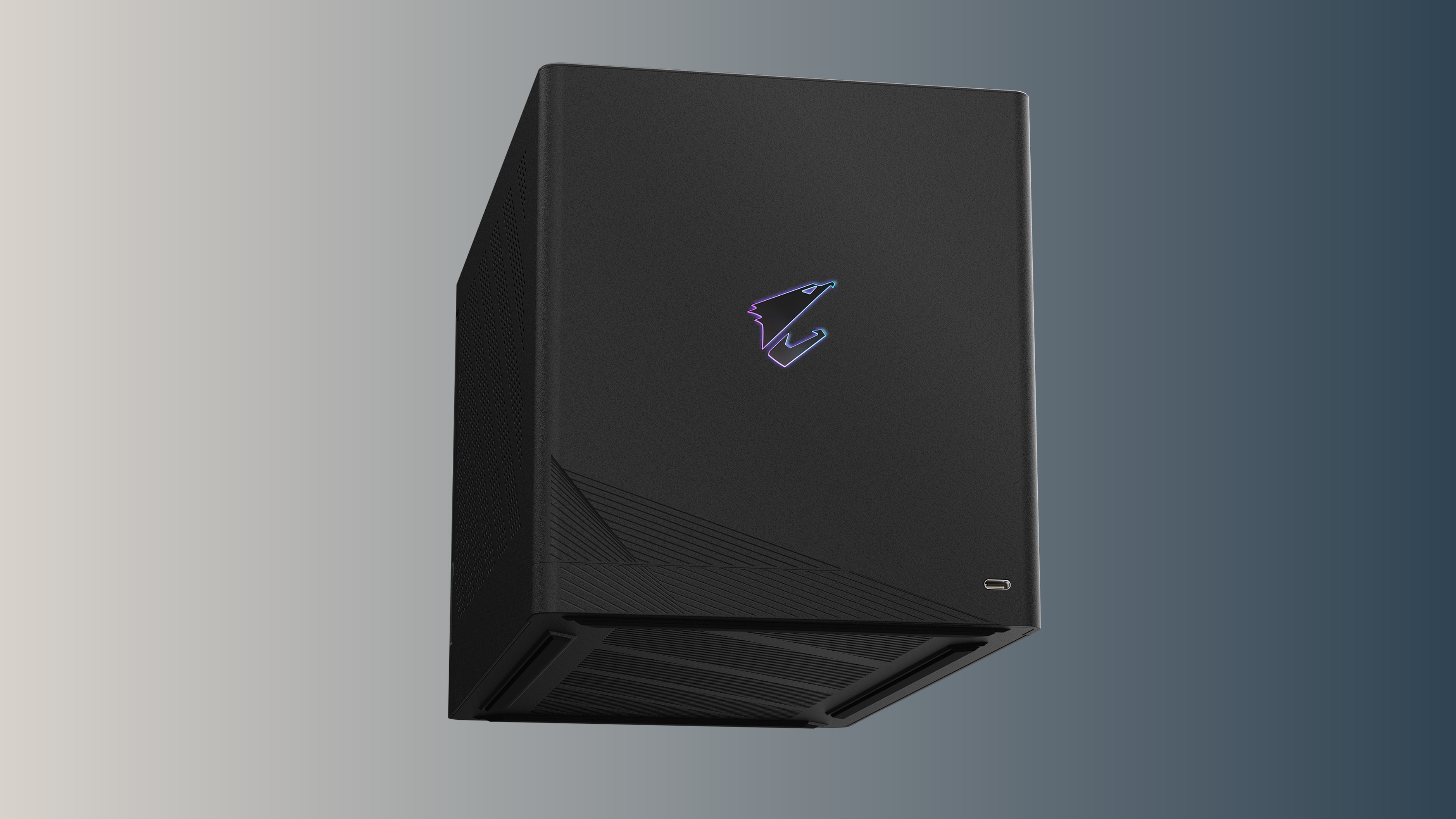 Render of Aorus RTX 5090 AI Box eGPU