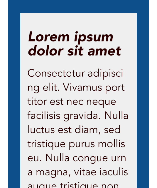 Content displayed with text resize, set at 200%. Content wraps within the width of the window in a single, easy to read column. Low vision users will simply scroll down for more content