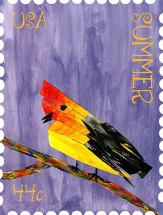 stamp illustrations