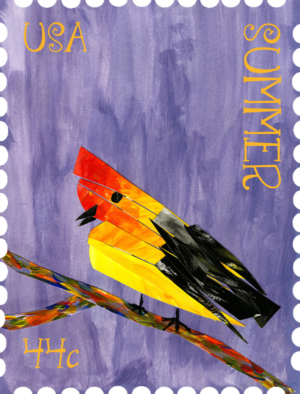 stamp illustrations