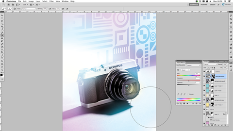 Working with layer styles and adjustment layers | Creative Bloq
