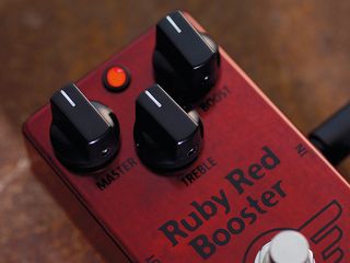 The Ruby Red is ideal for replicating '70s overdriven tones.