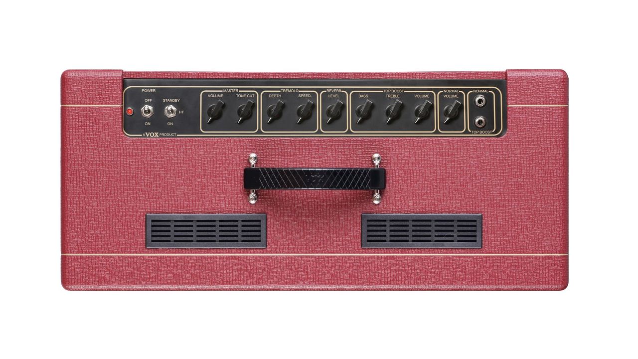 Vox AC custom series classic vintage red AC15