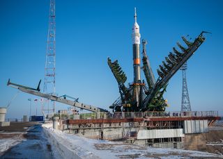 Expedition 54 Soyuz rocket